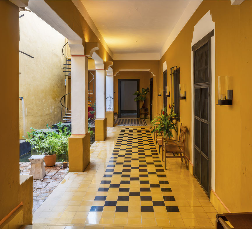 Casa de los artistas - Areas