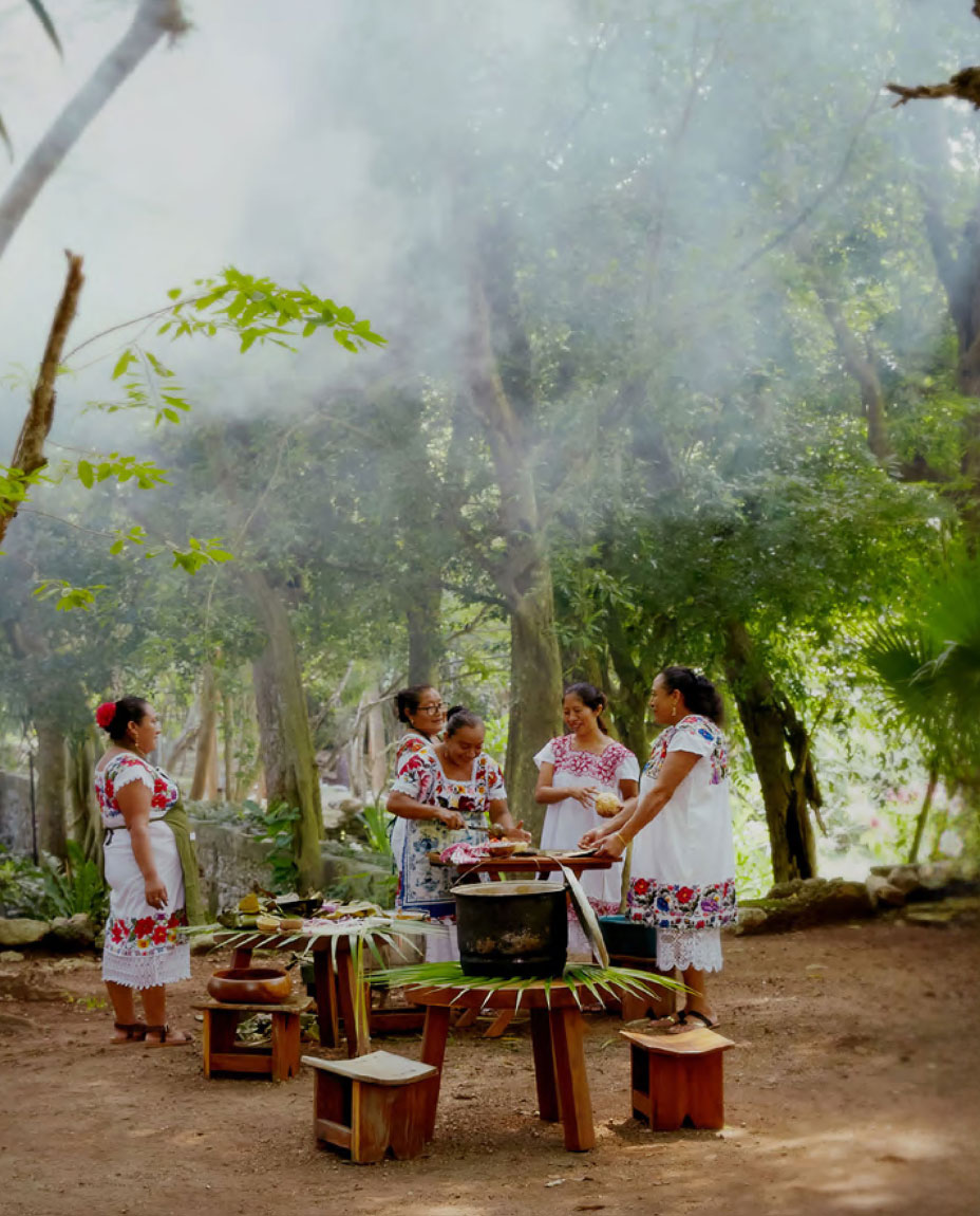 Ancestral Mayan cuisine